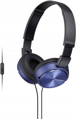 AURICULARS SONY MDRZX310APL BLAU AMB MICROFONO JACK 3.5
