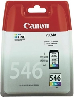 CARTUXO TINTA ORIGINAL CANON CL546 TRICOLOR
