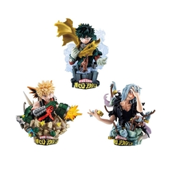 Pack 3 Figuras Megahouse Petitrama Ex Series 3 My Hero Acade