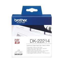 BROTHER DK-22214 BLANCO ROLLO (1,2 cm x 30,5 m) PAPEL TERMIC