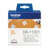 Etiquetas Precortadas Térmicas Brother Dk11221 - 23 X 23Mm -