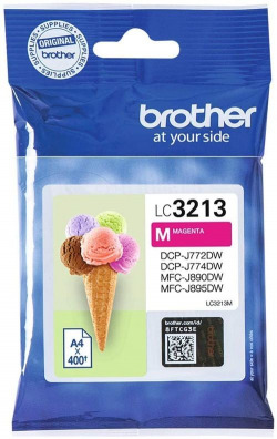 CARTUCHO TINTA ORIXINAL BROTHER LC3213M MAXENTA
