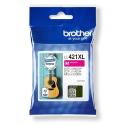 Cartucho Brother Lc421Xl Magenta 500Pag