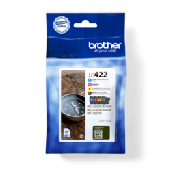 Cartucho Brother Lc422 Multipack 4 550Pag