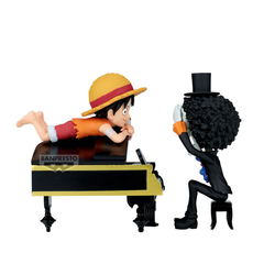 Figura Luffy &, Brook Word Collectable Stories One Piece