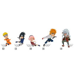 Figura World Collectable Naruto Shippuden 7Cm Surtido 12 Uni
