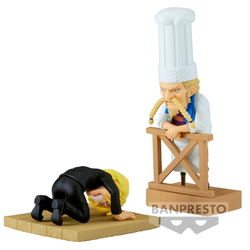 Figura World Collectable Sanji &, Zeff 2 Wcf Log Series O