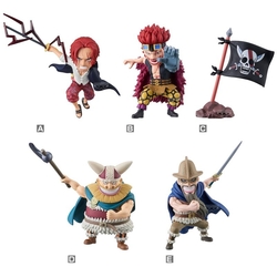 Figura World Collectable Red Hair Pirates 01 One Piece 7Cm 1