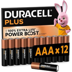 Pack De 12 Pilas Aaa Duracell Plus Power Boost Dpblr3B12/ 1.