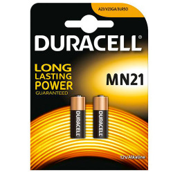 BLISTER 2 PILAS DURACELL MN21 12V