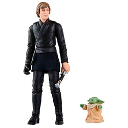 Figuras Luke Skywalker & Grogu El Libro De Boba Fett Star Wa