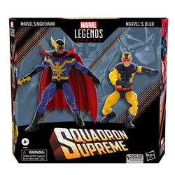 Figuras Marvels Nighthawk & Marvels Blur Squadron Supreme Ma