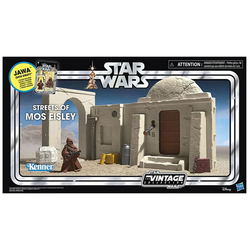 Playset Streets Of Mos Eisley Jawa Mos Star Wars The Vintage