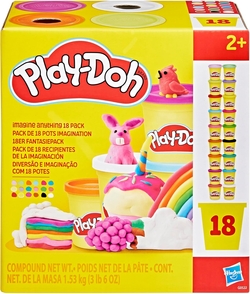 PACK 18 BOTES PLAY-DOH SURTIDOS