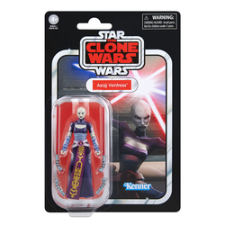 Figura Asajj Ventress La Guerra De Los Clones Star Wars 9,5C