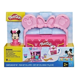 DISNEY JUNIOR MINNIE GARAJE PORTATIL SET DE JUEGO PLAY-DOH