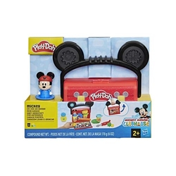 DISNEY JUNIOR MICKEY GARAJE PORTATIL SET DE JUEGO PLAY-DOH