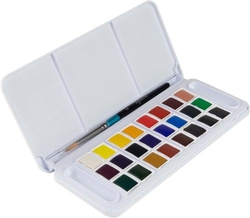 CASE OF 24 WATERCOLOR PADS ACUAFINE TRAVEL