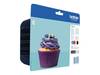 TINTA ORIGINAL BROTHER LC-123VALBP COLOR PARA MFC-J4110DW,J