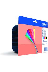 PACK 4 CARTUXO TINTA ORIGINAL BROTHER LC223VALBP BCMY