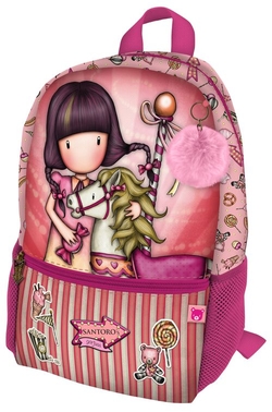MINI CARTABLE GORJUSS FAIRGROUND CAROUSEL 26X34X11,4CM