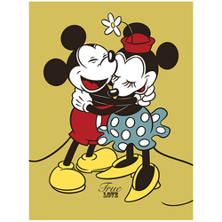 Mickey & Minnie - Lienzo 30X40 Mickey & Minnie True Love