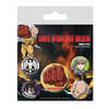One Punch Man - Pack De Chapas Estructive