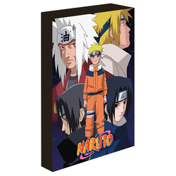 Naruto Shippuden - Lienzo Con Iluminacin 30X40 Cm Remembranc