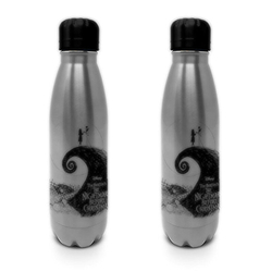 Botella Metalica Silueta De La Colina Espiral 540 Ml