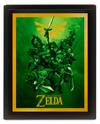 Cuadro 3D Link The Legend Of Zelda