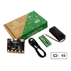 Kit Micro:Bit Go V2.2 Con Placa Microbit + Pilas + Portapila