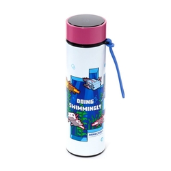 Botella Acero Inoxidable Termo Ajolote Minecraft Termometro