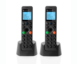 Motorola Dot202 Teléfono Dect Duo Negro