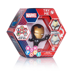 Figura Led Wow! Pod Iron Man Gold Metallic Marvel