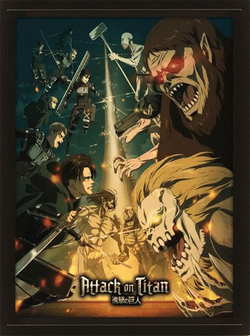 Poster 3D Attack On Titan Season 4