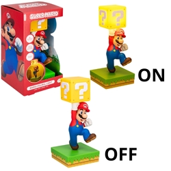Super Mario - Lmpara Diorama Mario Con Bloque