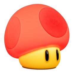 Lampara Recargable Squishyglo Seta Super Mushroom Super Mari