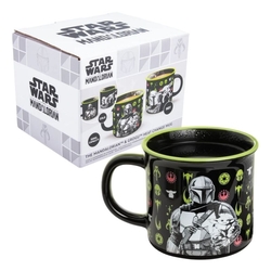 The Mandalorian - Taza Termosensible Mandalorian Y Grogu (35