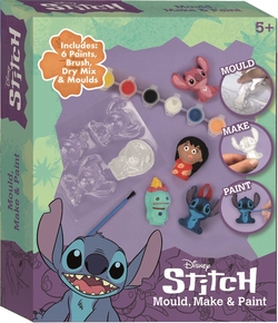 SET DE ESCAYOLA PARA MOLDEAR E PINTAR STITCH