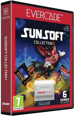 Cartucho Evercade Sunsoft Collection 1