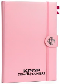 PREMIUM NOTEBOOK WITH ZIPPER A5 K-POP DEMON HUNTERS