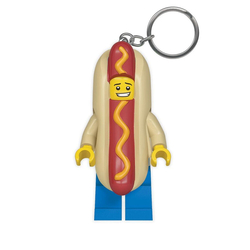Llavero Linterna Hot Dog Man Lego