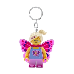 Llavero Linterna Butterfly Girl Lego