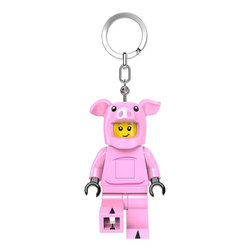 Llavero Linterna Piggy Girl Lego