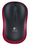 Ratón Optico LOGITECH M185 WIRELESS ROJO