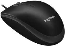 RATO OPTICO LOGITECH B100 NEGRO CONEXION USB