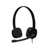LOGITECH AURICULARES CON MICROFONO H151 NEGRO