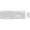 Teclado Y Ratón Inalámbricos Logitech Mk295 Blanco Crudo Sil