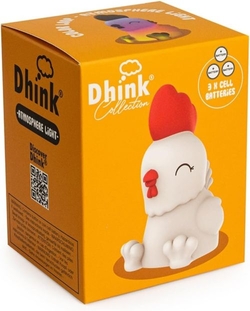 LUZ DE NOITE MINI DHINK GALLINA PILAS LR44