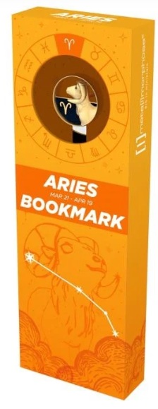 MARCAPAGINAS METALMORPHOSE ZODIAC ARIES
